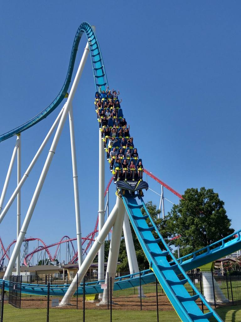 Fury 325 at Carowinds theme park, North and South Carolina, USA